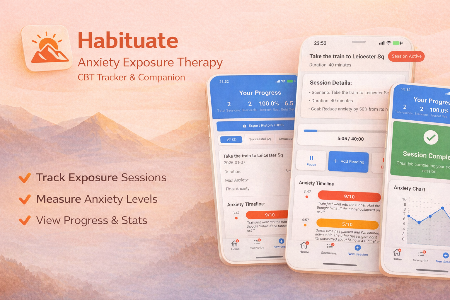 Habituate app feature image